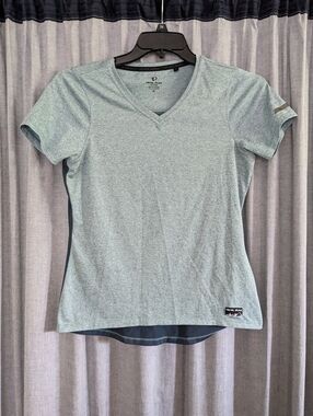 Pearl Izumi Shirt Women's M Activewear Performance Short Sleeve Green Teal